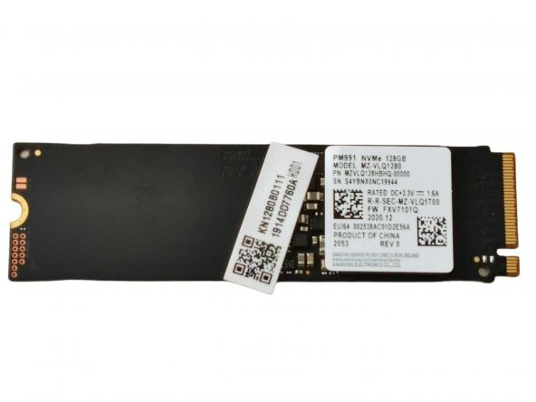 Samsung PM991 MZVLQ128HBHQ-00000 128GB M.2 NVMe SSD