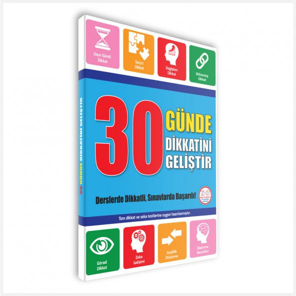 Yükselen Zeka 30 Günde Dikkatini Geliştir (6-12 Yaş)