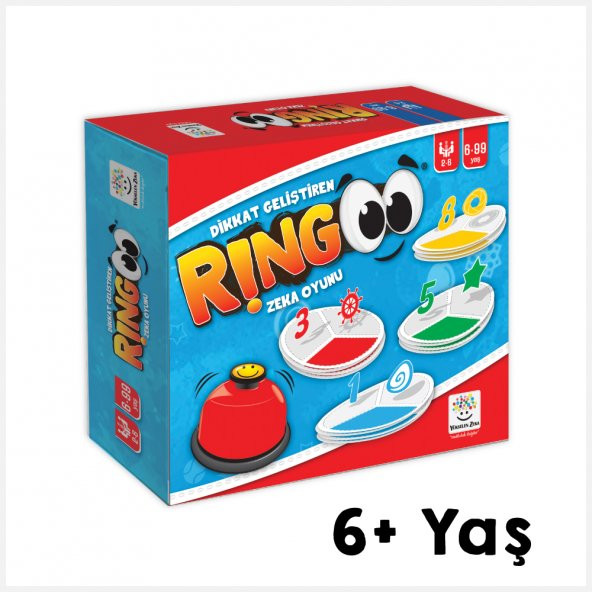 Yükselen Zeka 6+ Yaş Ringoo (Dikkat Geliştiren Zeka Oyunu)