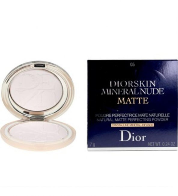 Christian Dior Mineral Nude Matte Powder Translucent Pudra 05