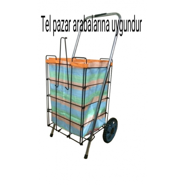 PAZAR ARABASI YEDEK TEKERİ İKİ ADET - 5