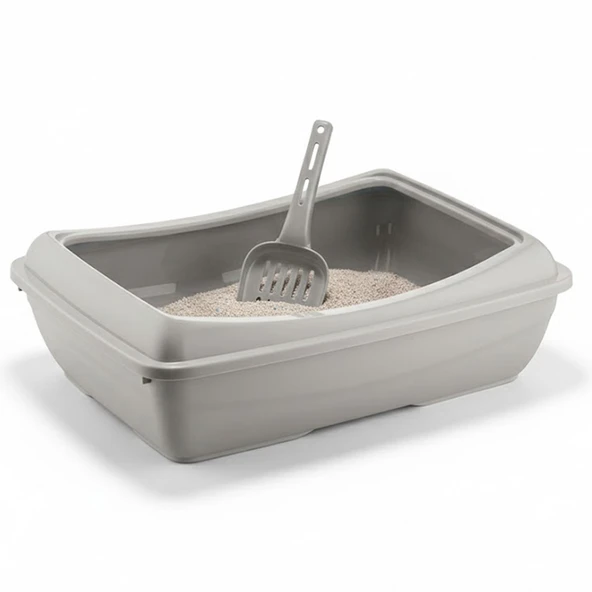 Bvlx Açık Kedi Tuvaleti Kürek Hediyeli - Resim 7