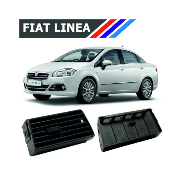 Fiat linea Kalorifer Havalandırma Difizörü Yan Sağ uyumlu 735442220 - 4