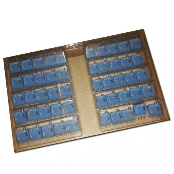 470 Ohm Dik Trimpot 470R RFT - 50 Adet - Resim 2