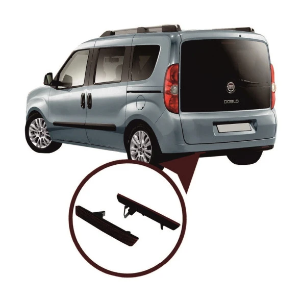 Fiat Doblo 3 Tampan Reflektörü 2,li Takım 51810677 - 5