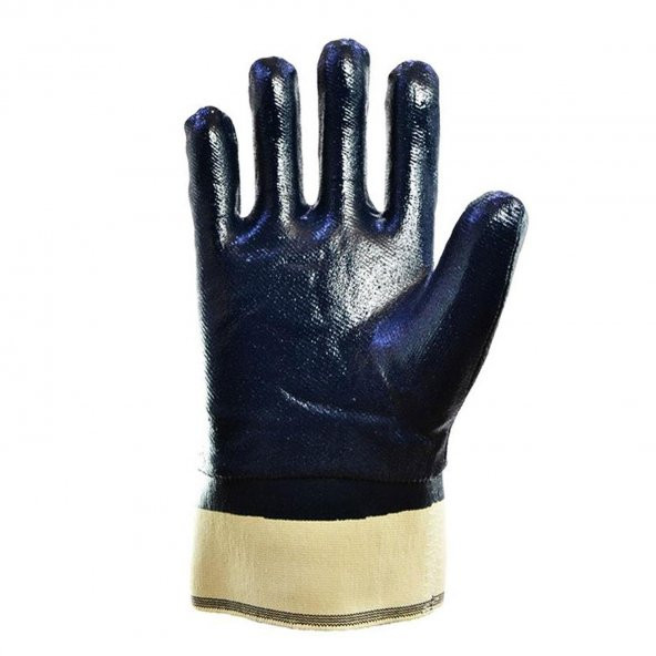Handy HN-72 Nitril Kaplı Petrolcü İş Eldiveni İnşaat Eldiven XL - 3