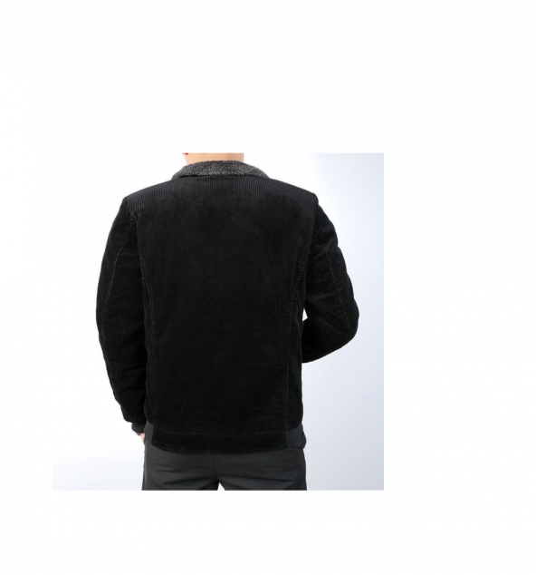 Erkek Kadife Mont - Resim 2