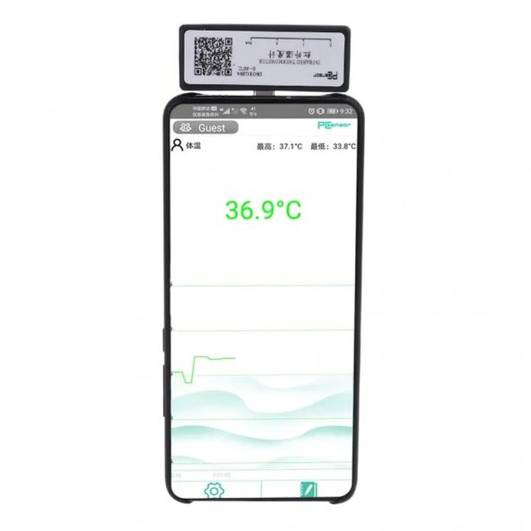 Cep Telefonu Ateş Ölçer