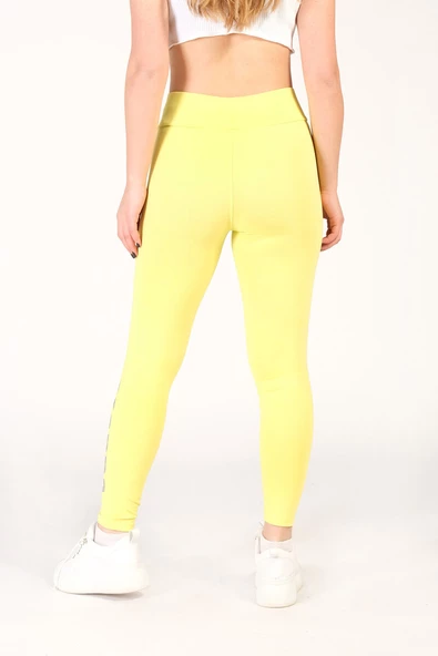 Kadın Kappa Tayt Sarı - 3