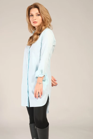 Kadın Tunik Gömlek Mint - 3