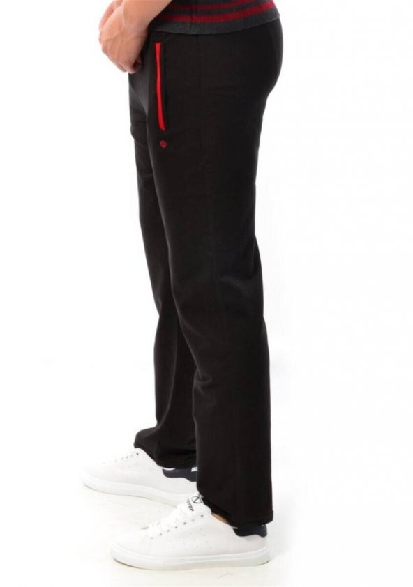 Erkek Cepli Eşofman Altı Siyah - 2