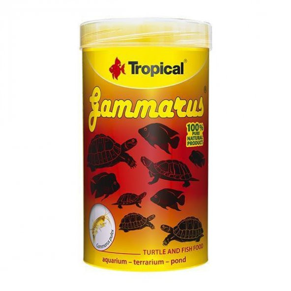 Tropical Gammarus Kaplumbağa Yemi 250 Ml / 30G