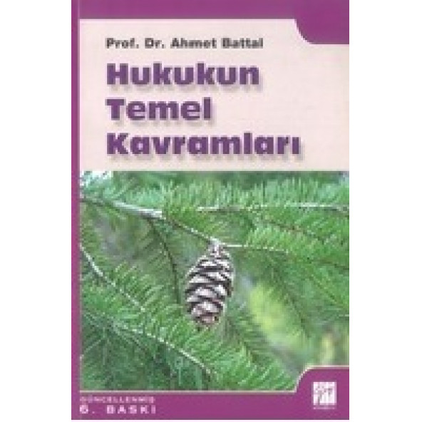 Hukukun Temel Kavramları Ahmet Battal 6 Baskı