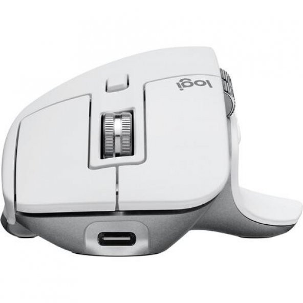 Logitech Mx Master 3S Kablosuz Mouse - Beyaz - 4