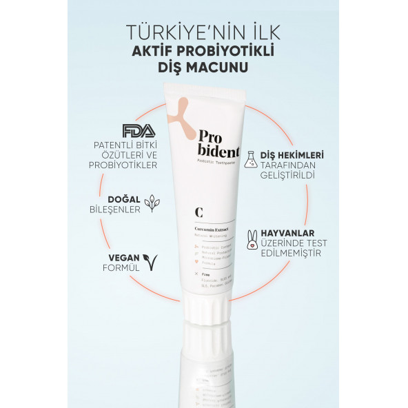 Probident Aktif Probiyotikli Zerdeçal Özüt Ilaveli 3'lü Paket - 2