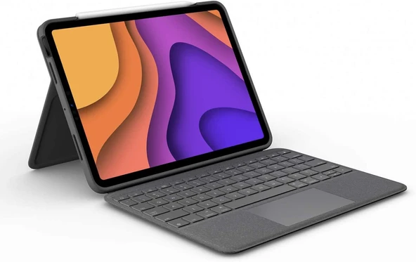 Logitech Slim Folio Touch iPad Air 10.9 4&5. Nesil Klavyeli Kılıf ürün görseli 1