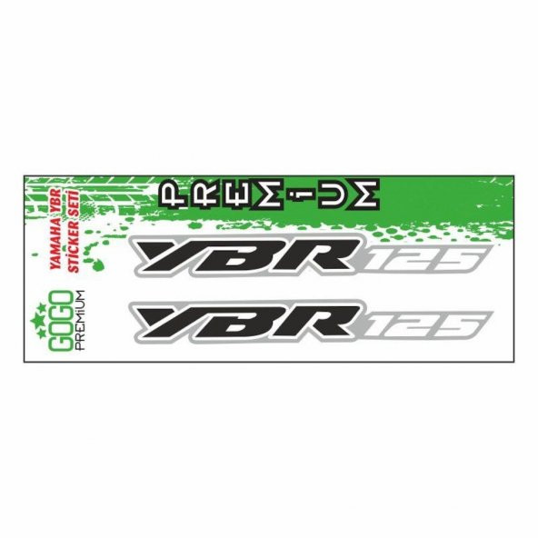 Yamaha Ybr 125 Sticker Seti