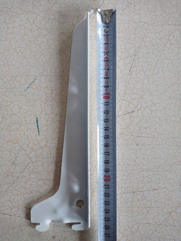 BEYAZ RAF DESTEĞİ 25 CM 4 ADET