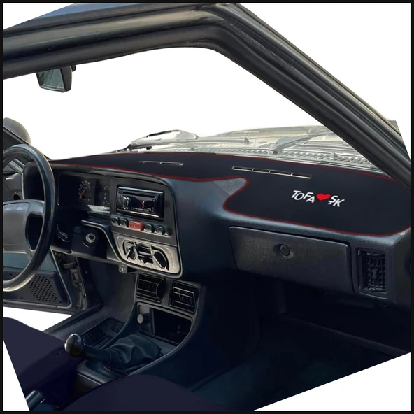 Tofaş Doğan Slx Uyumlu Yüksek Göğüs & Torpido Halısı - Resim 4