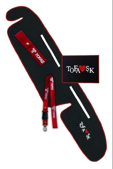 Tofaş Şahin Doğan Kartal Göğüs & Yüksek Torpido Halısı Yeni Model / Torpido Üstü Aksesuar