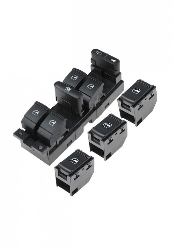 SEAT LEON CAM DÜĞMESİ ANAHTAR TAKIMI 1999-2004 - 1