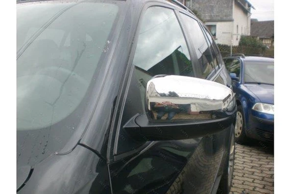 Bmw X5 Krom Ayna Kapağı 2007-2012 2 Parça P.Çelik - 2