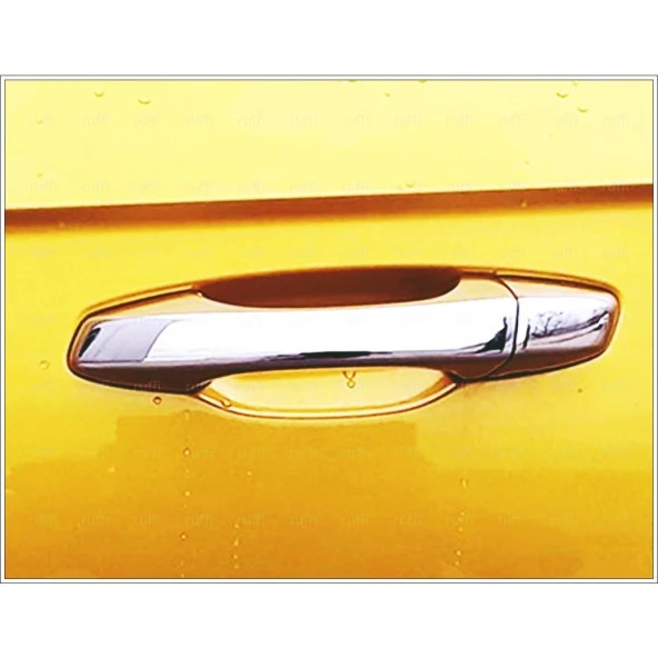 Vw T-Roc Paslanmaz Krom Kapı Kolu 4 Kapı 2017 ve Üzeri - Resim 2