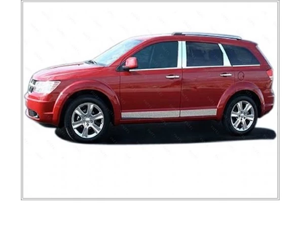 Dodge Journey Krom Cam Çıtası 6 prç. 2008 Üzeri P. Çelik ürün görseli 1