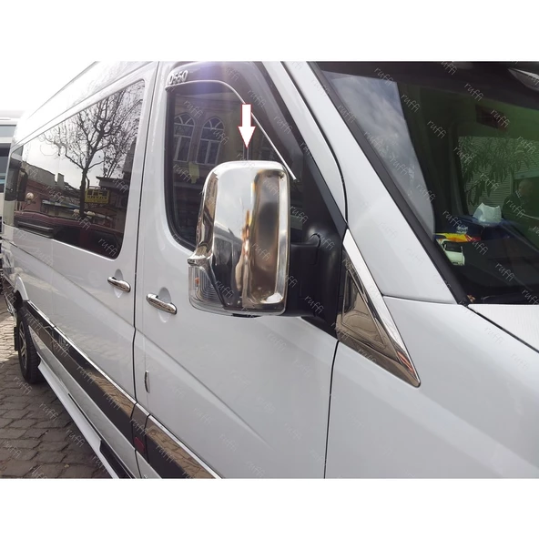 VW Crafter Krom Ayna Kapağı 2 prç. 2006-2016 P. Çelik