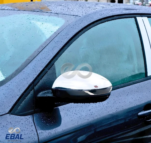 Dacia Sandero 3 Krom Ayna Kapağı 2 Prç 2020 Üzeri Paslanmaz Çelik - Resim 2