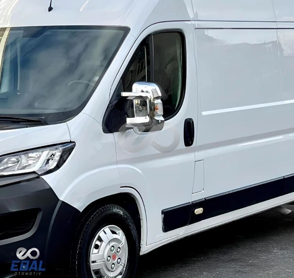 Peugeot Boxer ABS Krom Kaplama Ayna Kapağı 2 prç. 2006 üzeri P.Çelik - 4