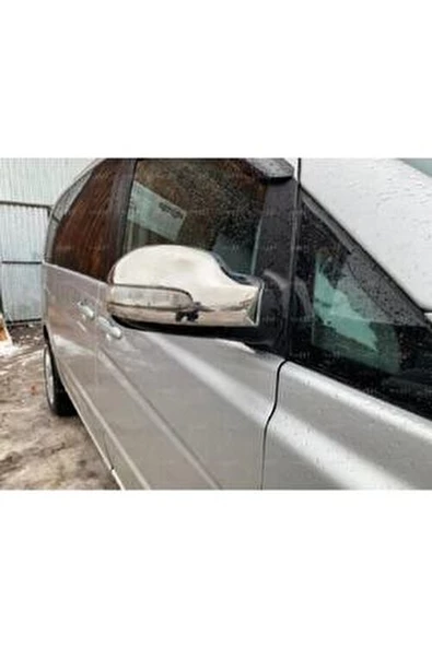 Mercedes Viano W639 Krom Ayna Kapağı 2 prç. 2004-2010 P. Çelik - Resim 2