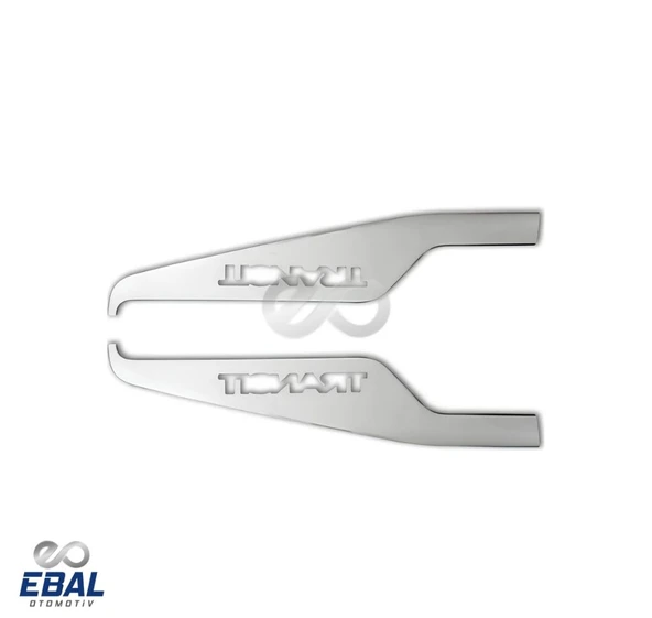 Ford Transit Krom Cam Çıtası 2 prç 2006-2014 P.Çelik GENİŞ YAZILI - 2