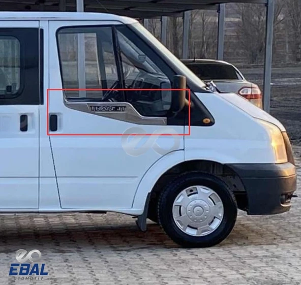 Ford Transit Krom Cam Çıtası 2 prç 2006-2014 P.Çelik GENİŞ YAZILI - 3