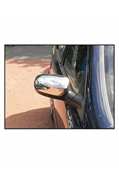 Opel Corsa C Krom Ayna Kapağı 2 prç. 2000-2007 P. Çelik - Resim 2
