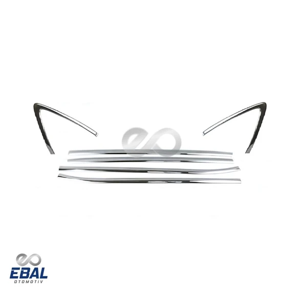 Hyundai Tucson Krom Cam Çıtası 6 prç. 2015 ve üzeri P.Çelik - 2
