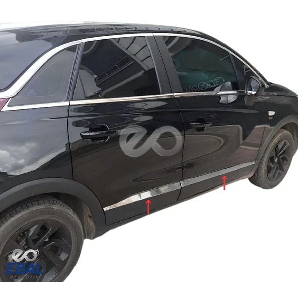 Opel Crossland X Krom Yan Kapı Çıtası 2017 > P.Çelik - 4