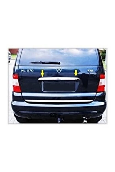 Mercedes ML W163 Krom Bagaj Çıtası 1999-2006 P. Çelik ürün görseli 1