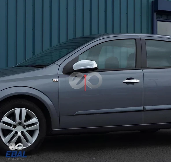 Opel Astra H HB-SEDAN  Krom Ayna Kapağı 2 Parça 2004-2010 Arası P. Çelik - Resim 3