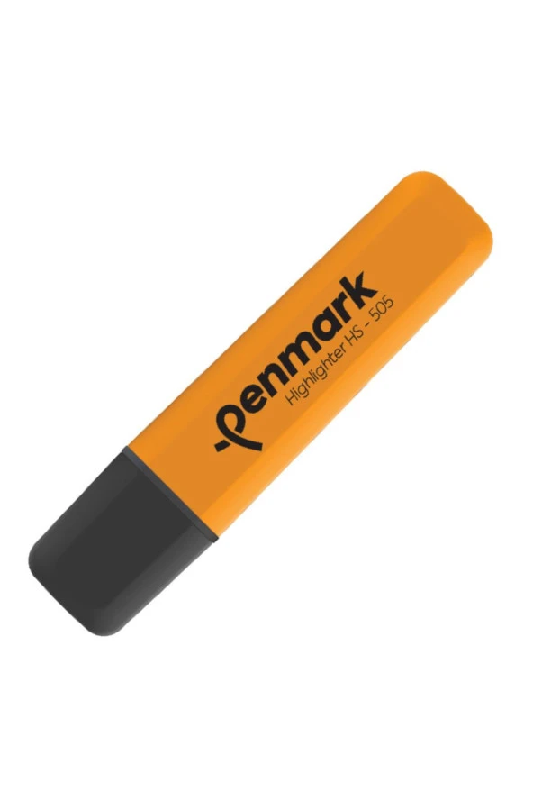 Penmark Neon Fosforlu İşaretleme Kalemi Turuncu Fosforlu Kalem (10 Lu Paket)