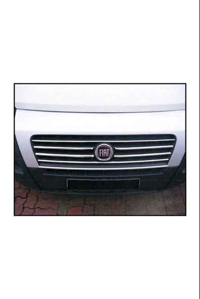 Fiat Ducato Krom Ön Panjur 6 Parça 2006-2014 Paslanmaz Çelik - Resim 3
