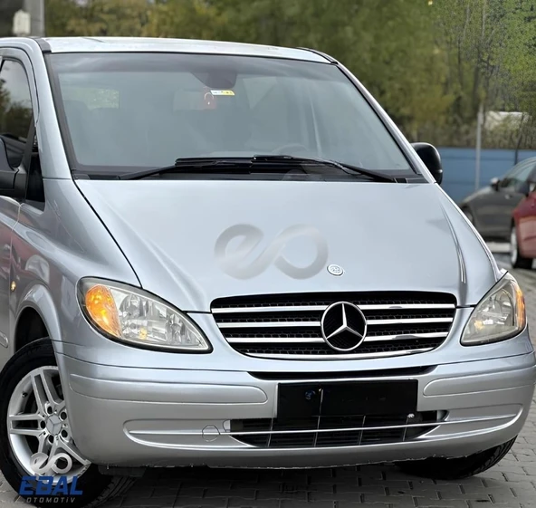 Mercedes Viano W639 Krom Ön Panjur 7 prç. 2004 Üzeri P. Çelik - Resim 4