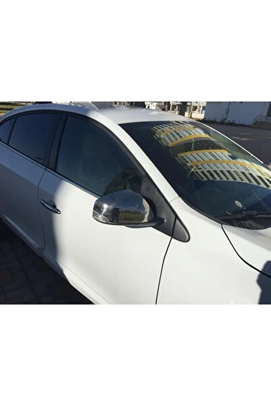 Renault Fluence Krom Ayna Kapağı 2 Parça 2010 Üzeri P. Çelik - Resim 3