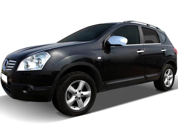Nissan Qashqai Krom Ayna kapağı 2 prç. 2007-2014 P. Çelik - Resim 4