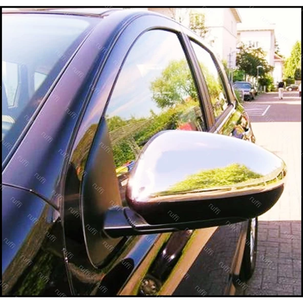 Nissan Qashqai Krom Ayna kapağı 2 prç. 2007-2014 P. Çelik - Resim 2