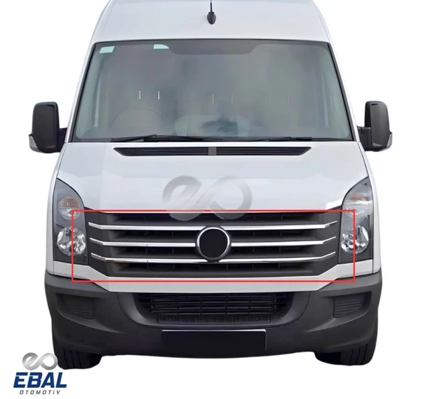 VW Crafter Krom Ön Panjur 6 prç. P.Çelik 2012-2016 ARASI - 5
