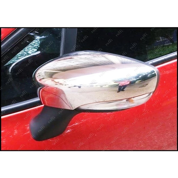 Renault Clio 4 GRANDTOUR Krom Ayna Kapağı 2 pcs P.ÇELİK 2012 Ve Üzeri P.Çelik - Resim 2