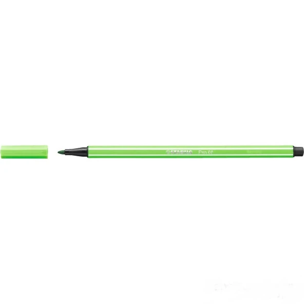 Stabilo Keçe Uçlu Boya Kalemi 1 MM Yaprak Yeşili (10 Lu Paket)