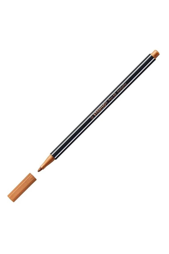 Stabilo Keçe Uçlu Boya Kalemi 1 Mm Metalik Bakır (10 Lu Paket)