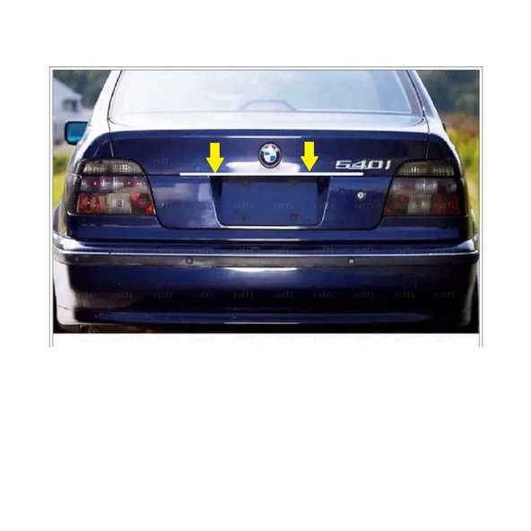 BMW 5 Series E39 Krom Bagaj Çıtası 1995-2004 arası P.Çelik ürün görseli